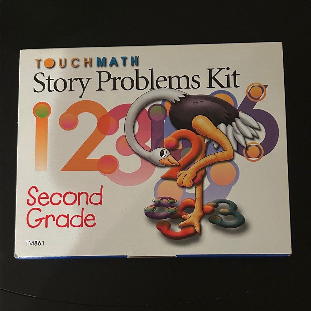 2nd Grade Touch Math Story Problems Kit